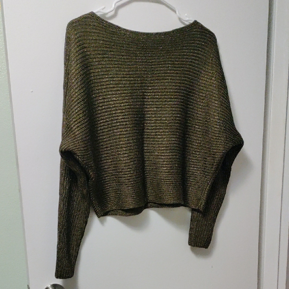 Women's Metallic Sweater